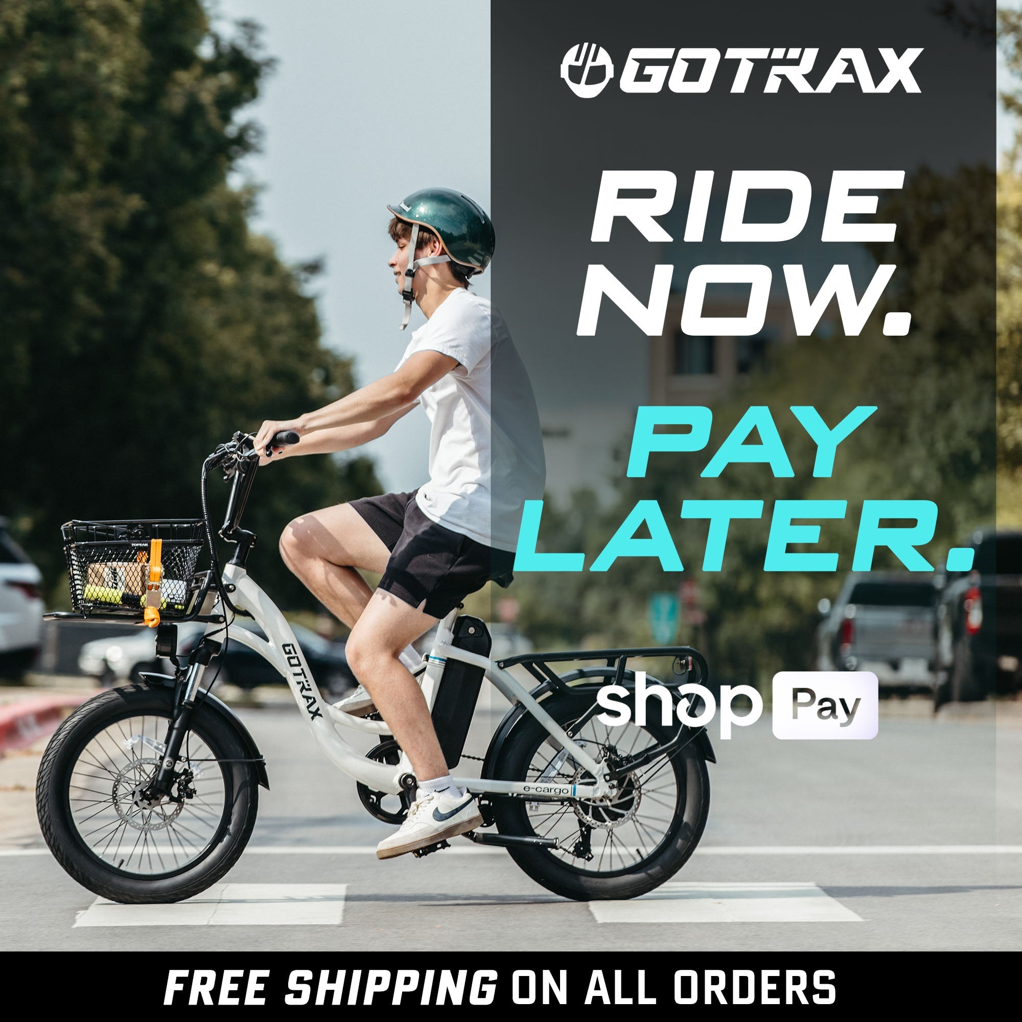 E - Cargo Electric Bike - GOTRAX