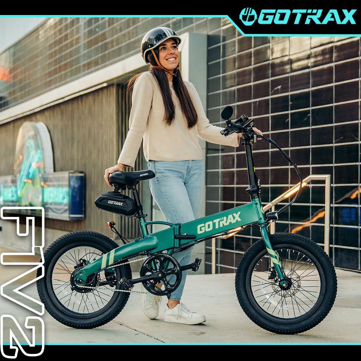 F1 Folding Electric Bike 2.0 - GOTRAX