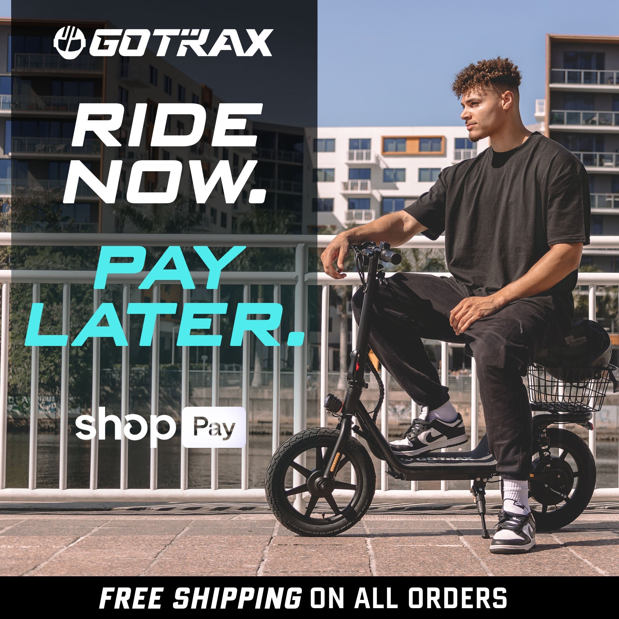 Flex Electric Scooter with Seat - GOTRAX