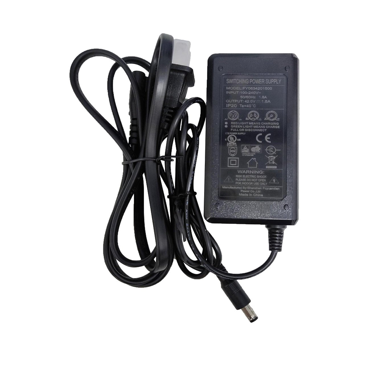 GXL V2 / RIVAL / APEX / APEX XL / G3 PLUS Electric Scooter Charger 42V 1.5A - GOTRAX