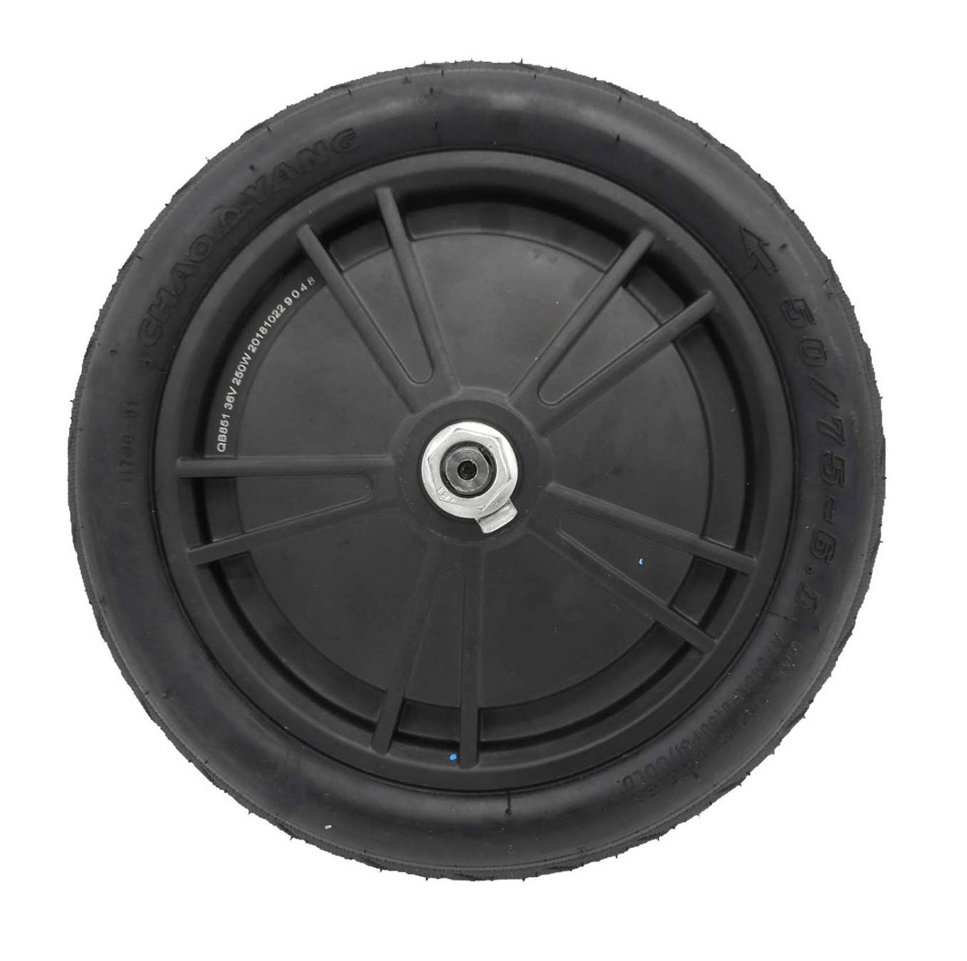 GXL V2 / RIVAL - Black Electric Scooter Motor Assembly - GOTRAX